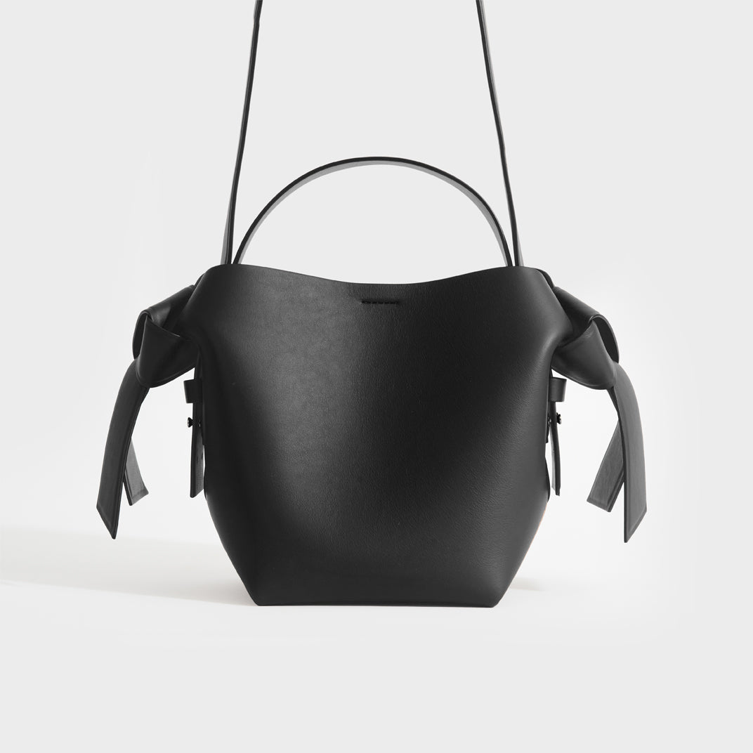 ACNE STUDIOS Musubi Mini Knotted Leather Bag COCOON