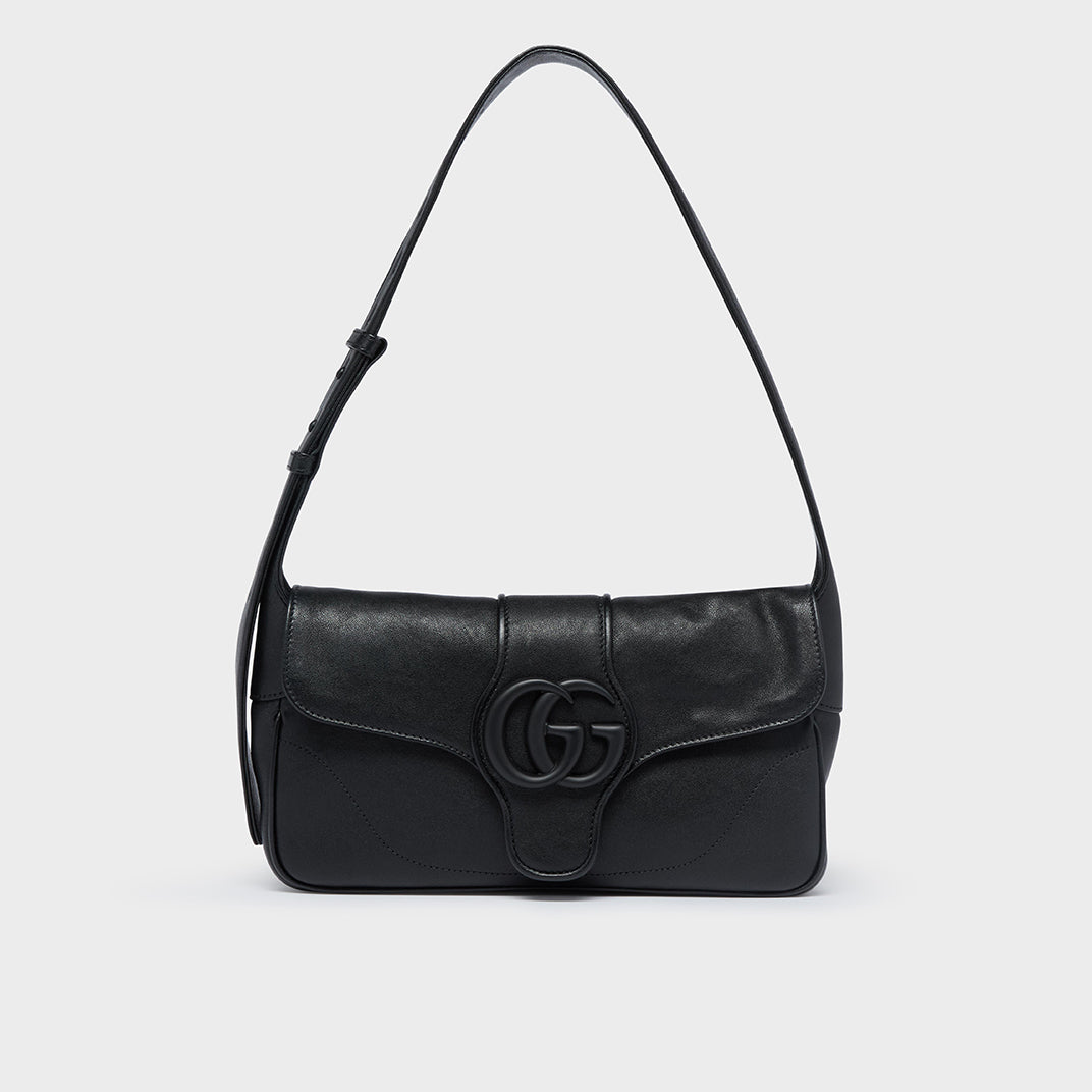 GUCCI Aphrodite Small Shoulder Bag in Black COCOON