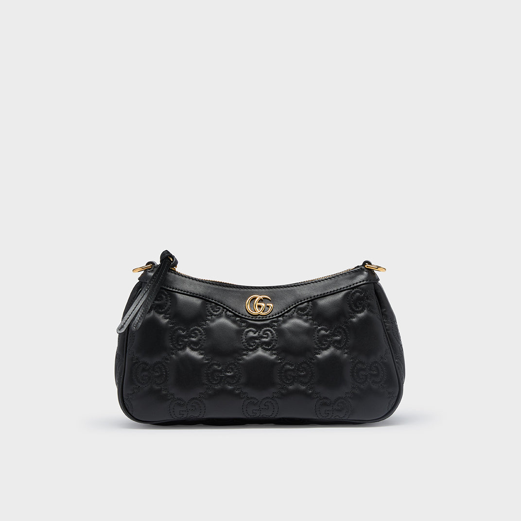 Gucci black fashion and gold purse