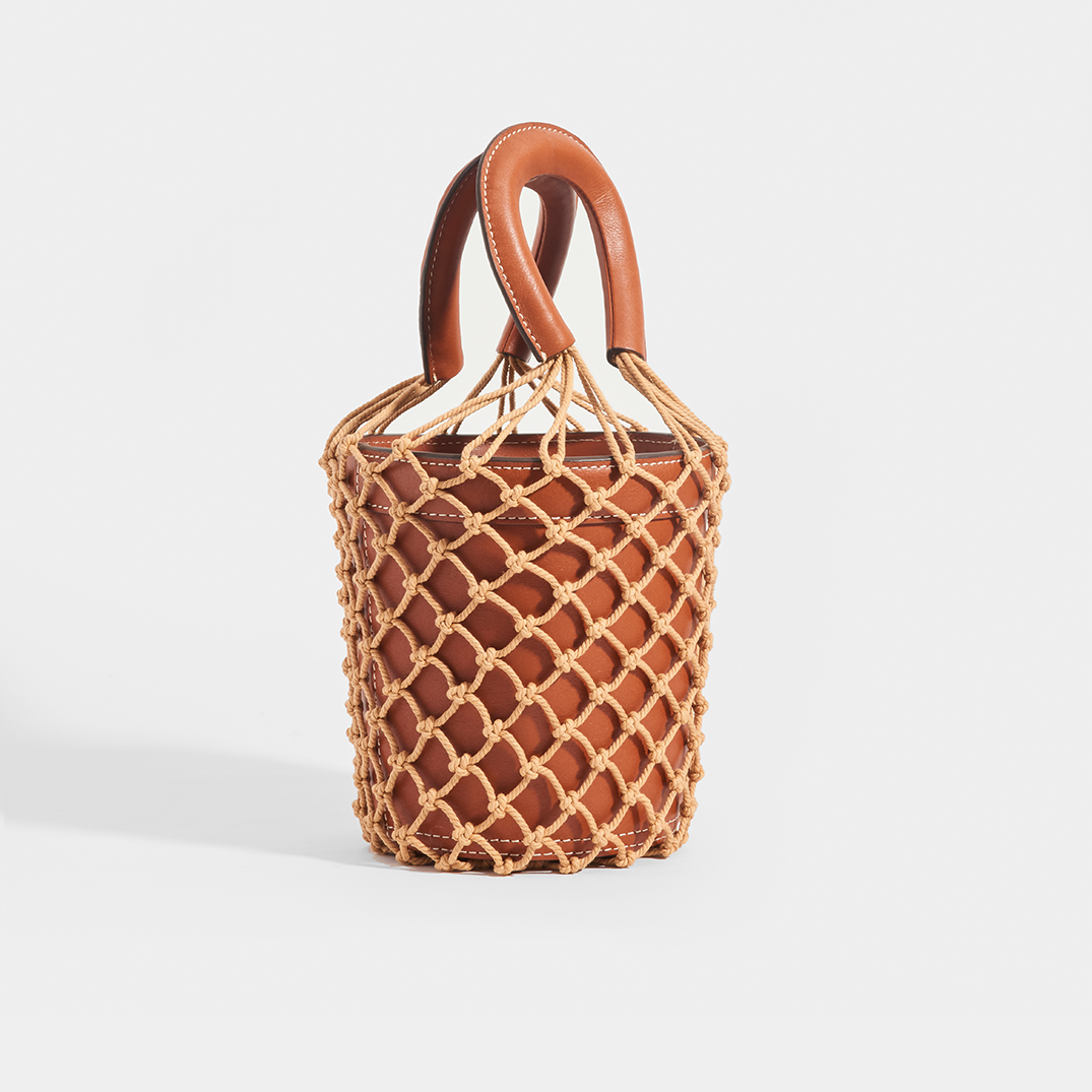 STAUD Moreau Macrame and Leather Bag [ReSale]