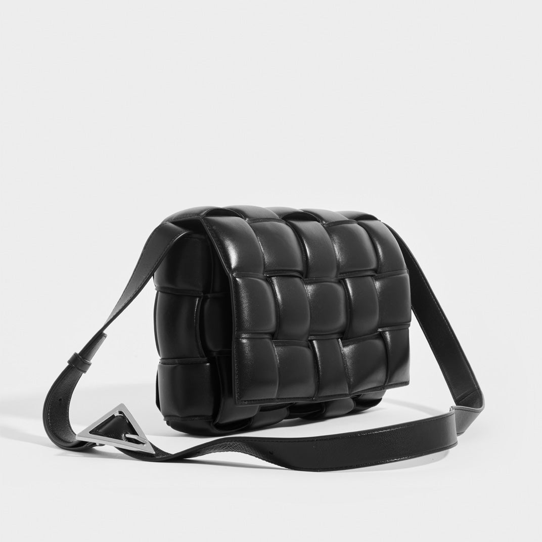 Bottega Veneta Cassette Padded Leather Crossbody Bag