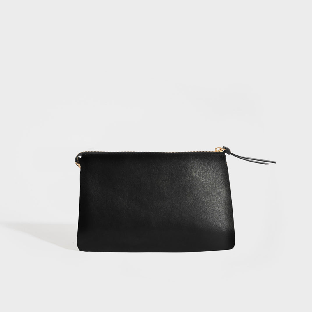 Chloé Faye bag small lined worn Black Leather ref.140597 - Joli Closet