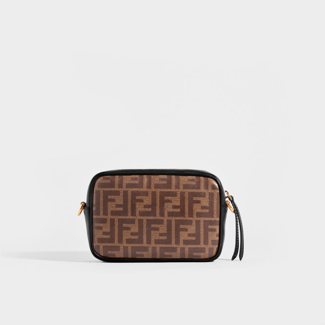 Camera Case - Brown FF fabric bag