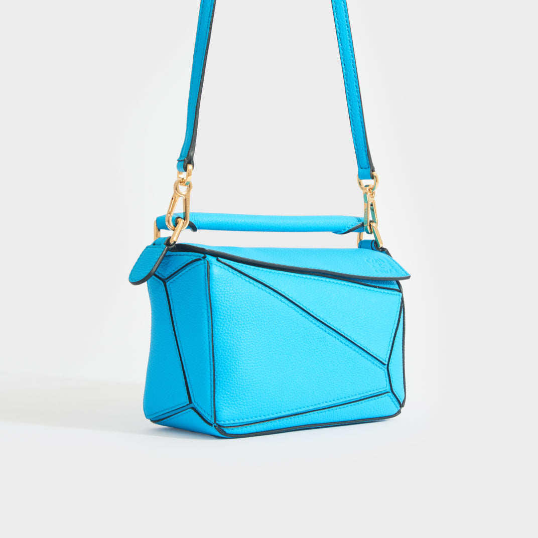 Geometric PU Leather Shoulder Bag with Small Purse – Blue Zone Planet