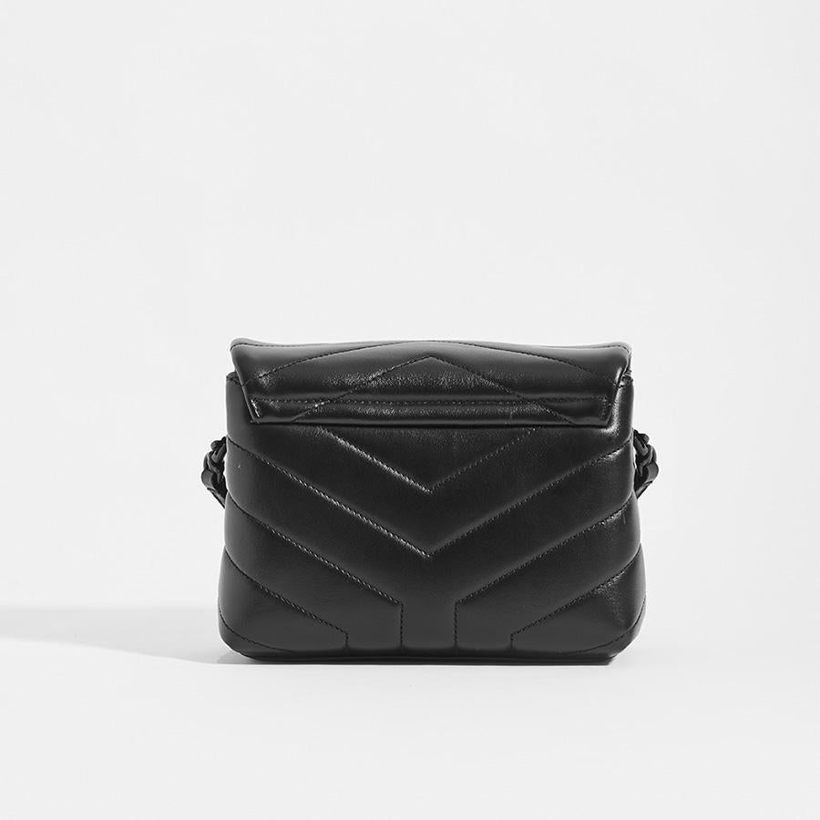 Black Loulou Toy quilted leather shoulder bag, SAINT LAURENT