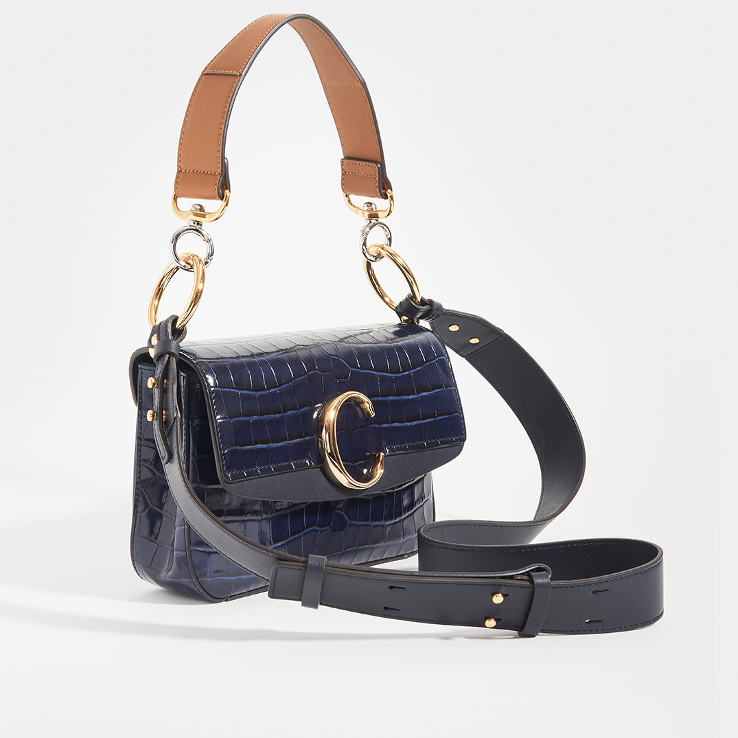 Chloe c double carry on sale bag