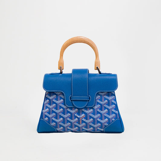 Saïgon Souple Mini Bag in Blue [ReQuest]