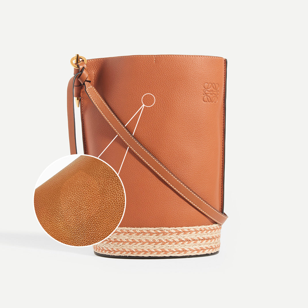 X Paula's Ibiza Gate Bucket Bag in Tan [ReSale]