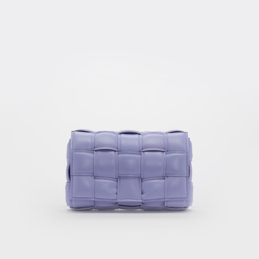 Small Padded Cassette Bag in Amethyst