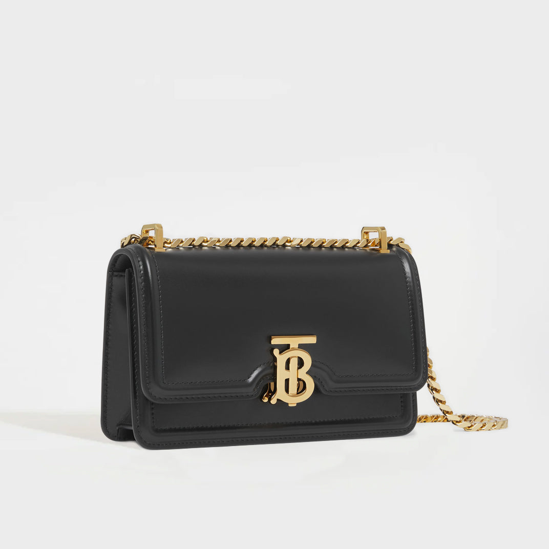 Mini Leather TB Bag in Black [ReSale]