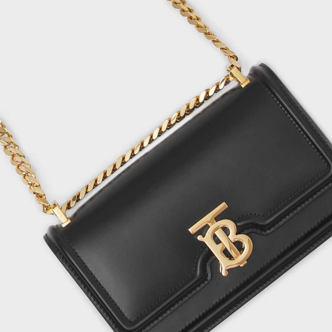 Mini Leather TB Bag in Black [ReSale]