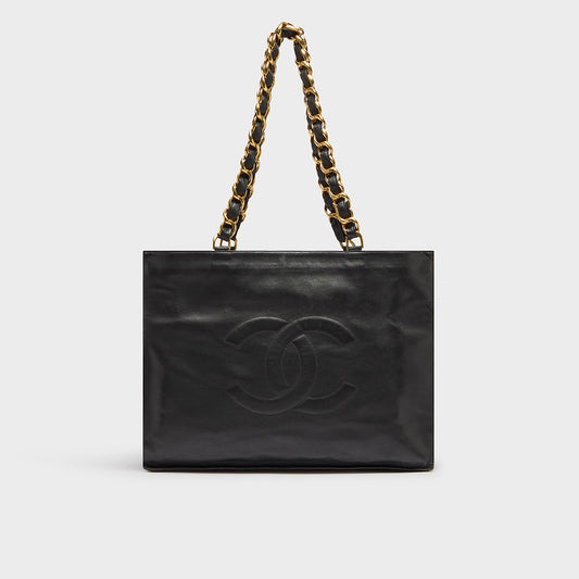 CC Large Tote in Black 1990