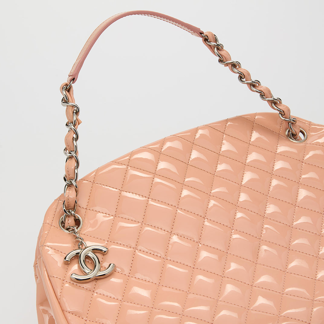 Mademoiselle Shoulder Bag in Pink Patent Leather 2012 - 2013 [ReSale]