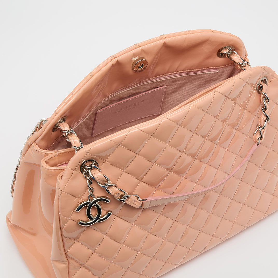 Mademoiselle Shoulder Bag in Pink Patent Leather 2012 - 2013 [ReSale]