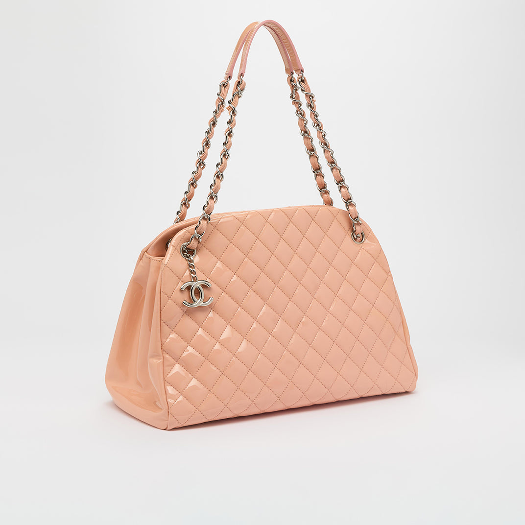 Mademoiselle Shoulder Bag in Pink Patent Leather 2012 - 2013 [ReSale]