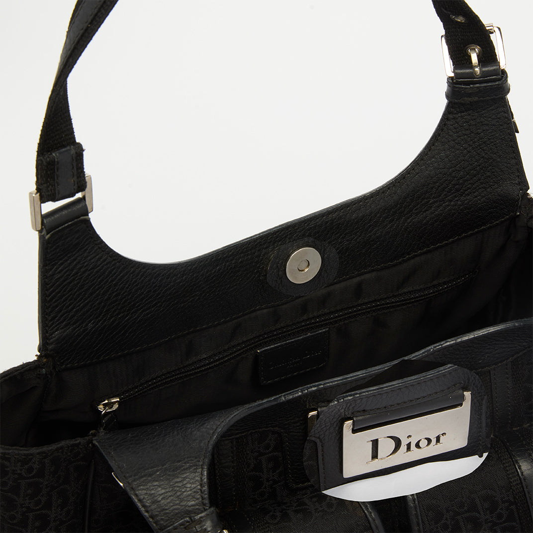 Diorissimo Cargo Hobo Monogram in Black