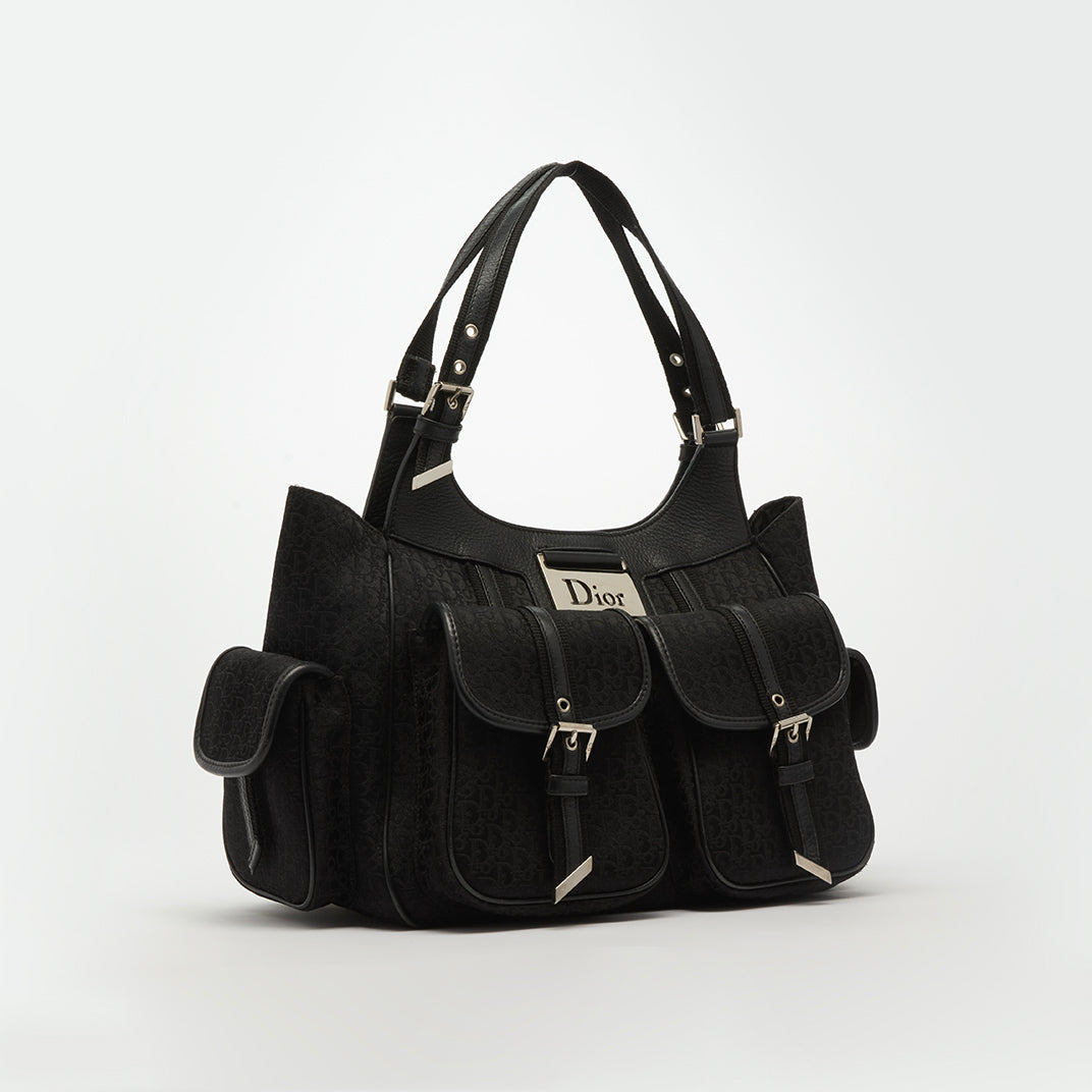 Diorissimo Cargo Hobo Monogram in Black