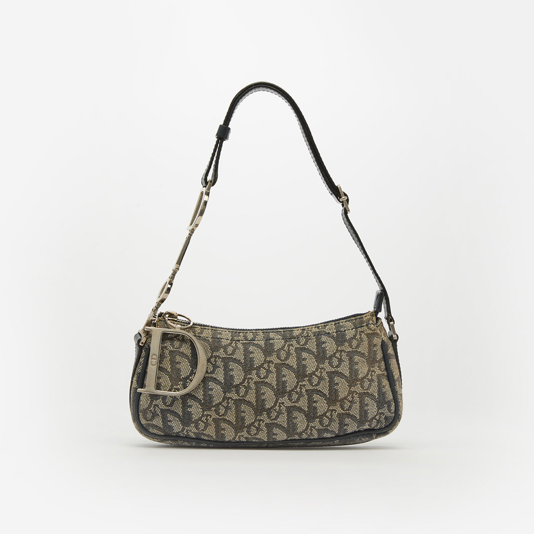 Monogram Pochette with Spellout Strap