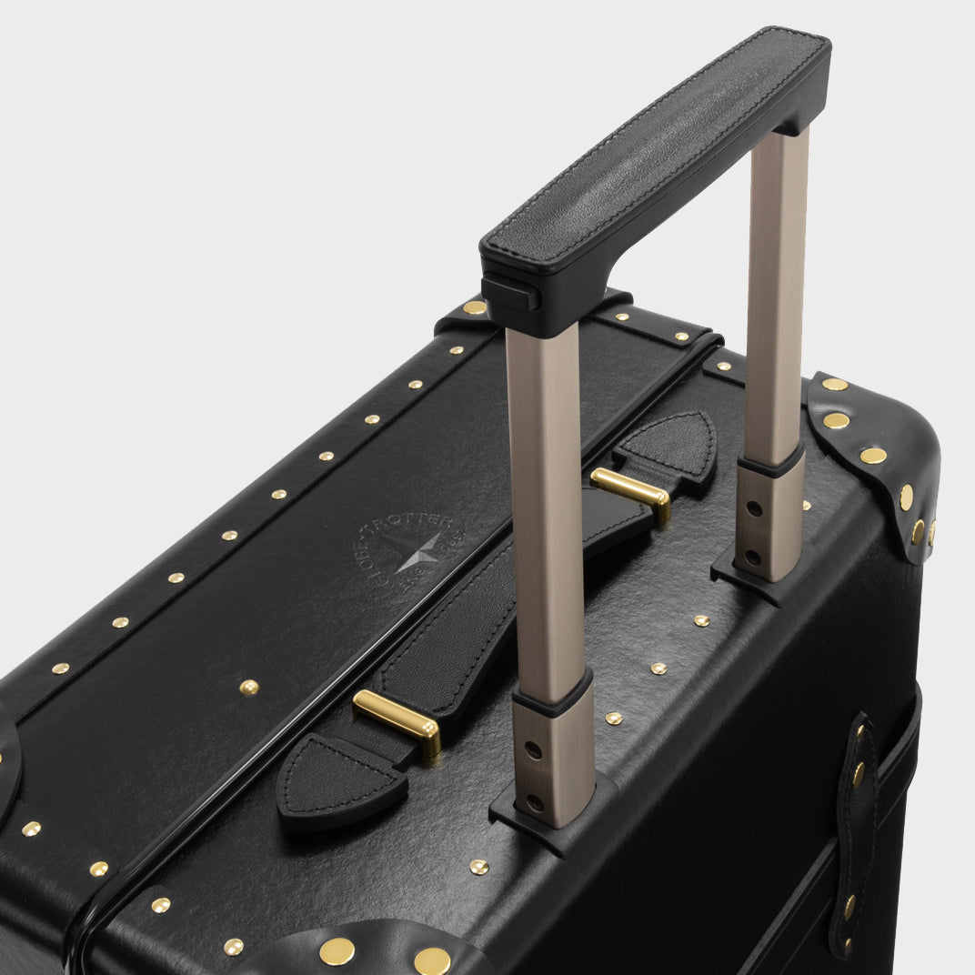 Centenary Carry-On Case in Black with Gold