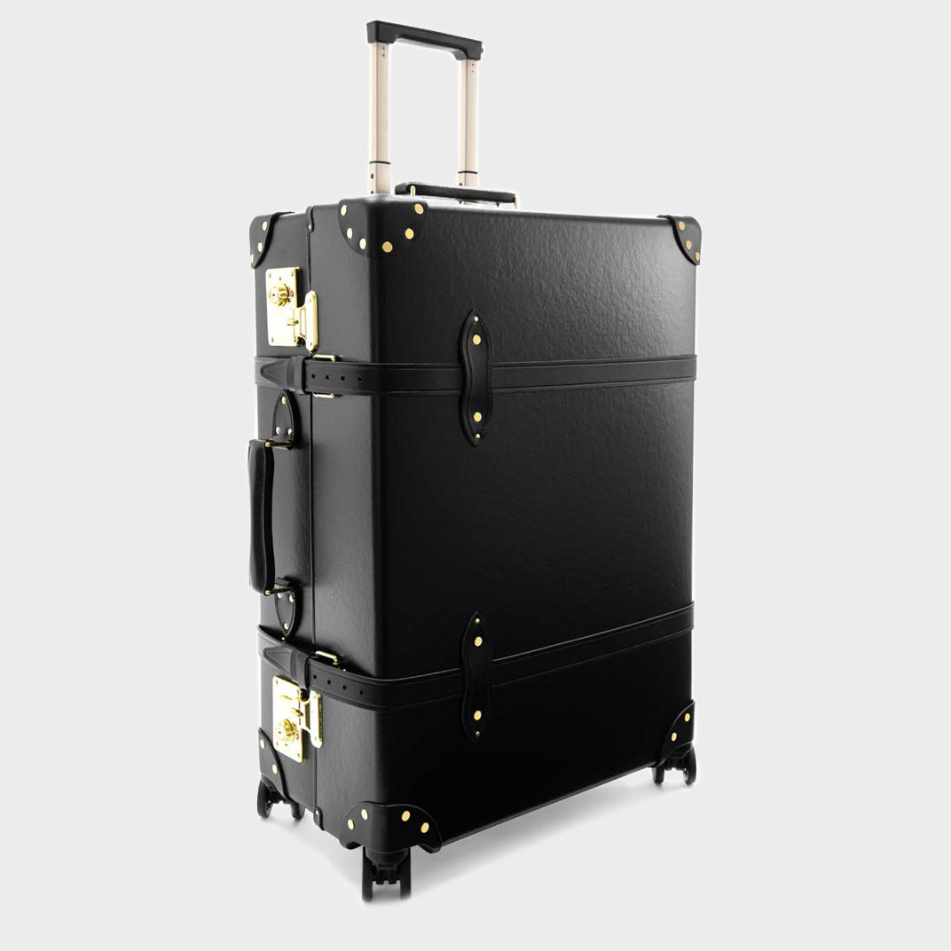 Centenary Large Check-In Case in Black with Gold