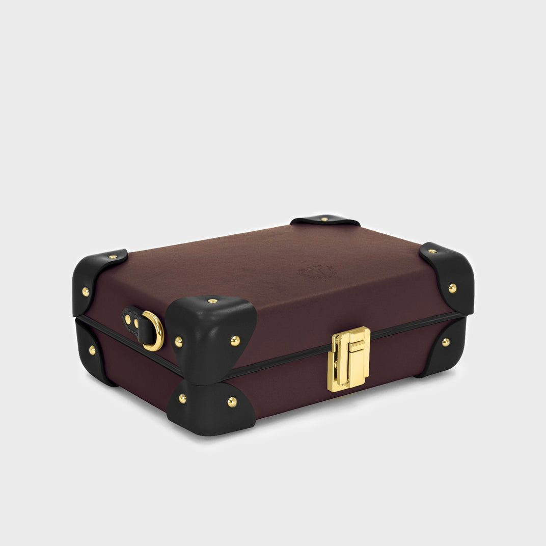 Centenary Miniature Case in Oxblood with Black