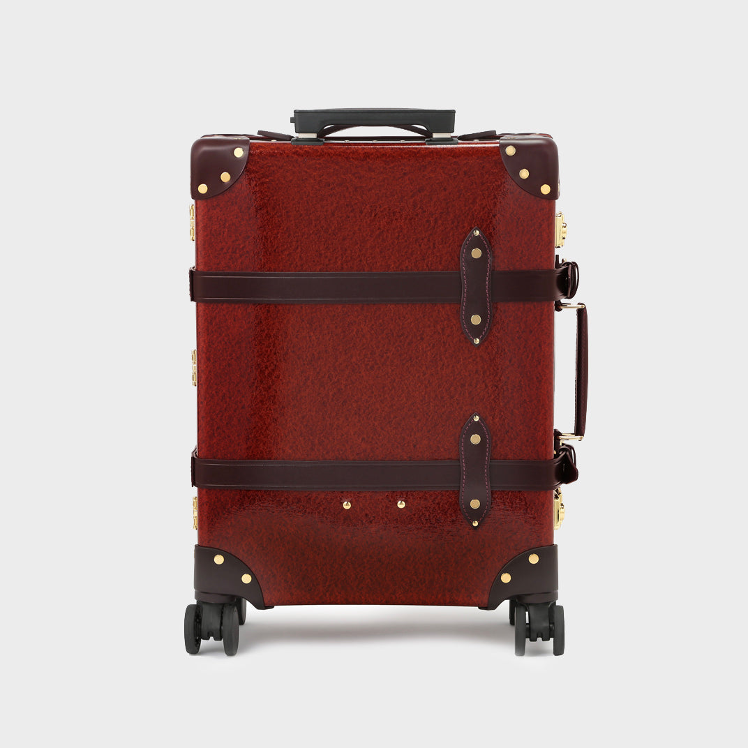 Orient Carry-On Case in Burgundy with Gold