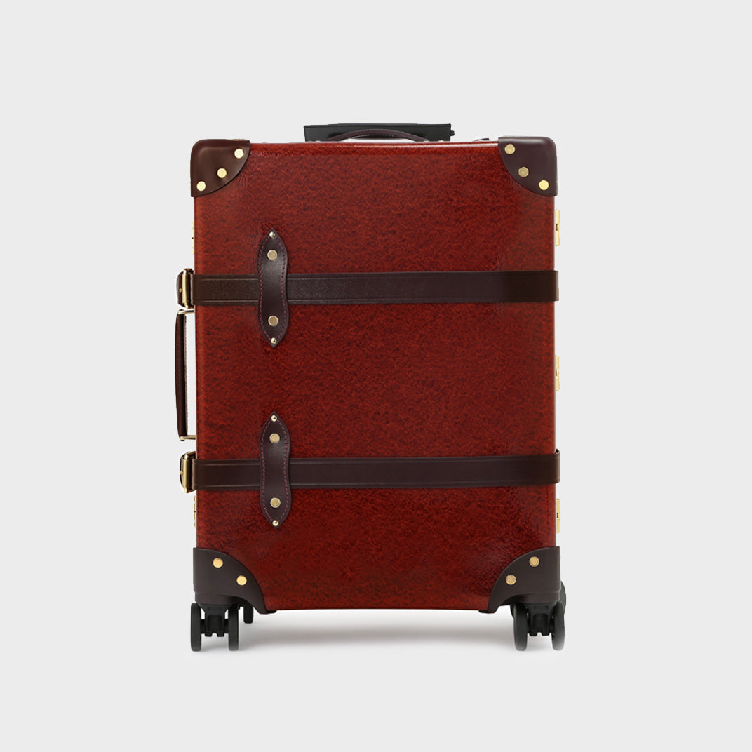 Orient Carry-On Case in Burgundy with Gold
