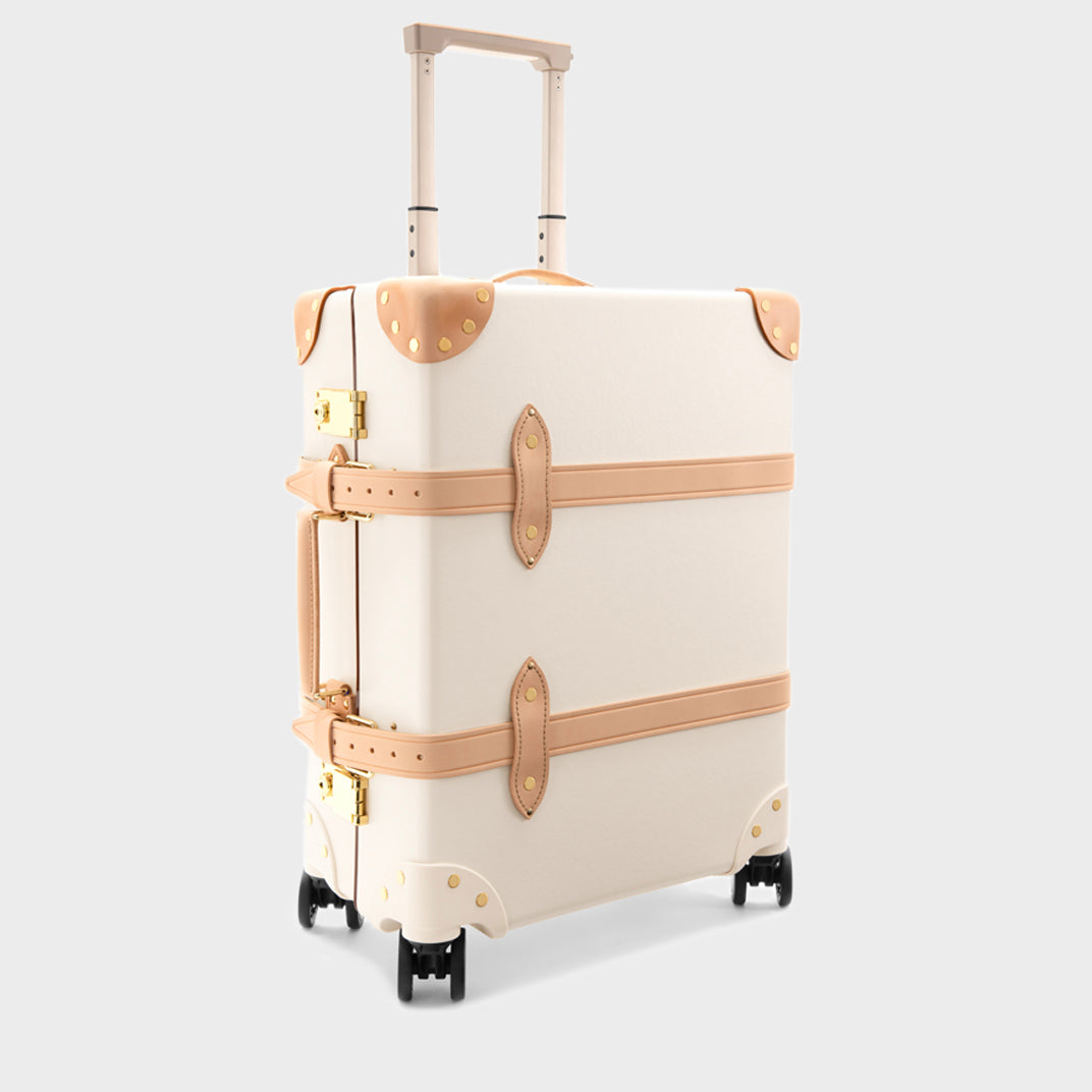 Safari Carry-On Case in Ivory with Natural