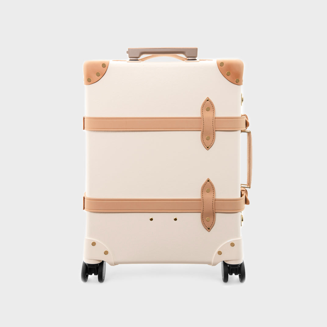 Safari Carry-On Case in Ivory with Natural