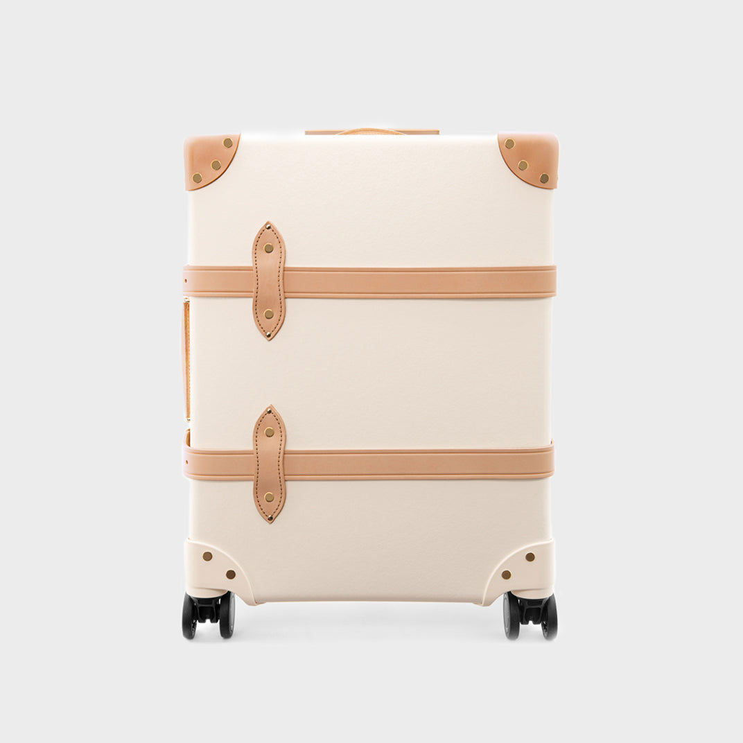 Safari Carry-On Case in Ivory with Natural