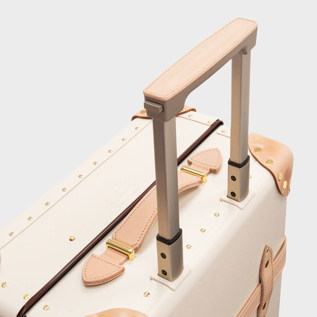 Safari Carry-On Case in Ivory with Natural