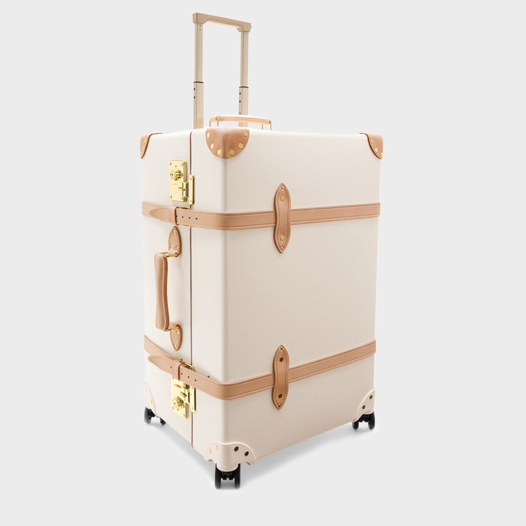 Safari XL Trunk in Ivory with Natural