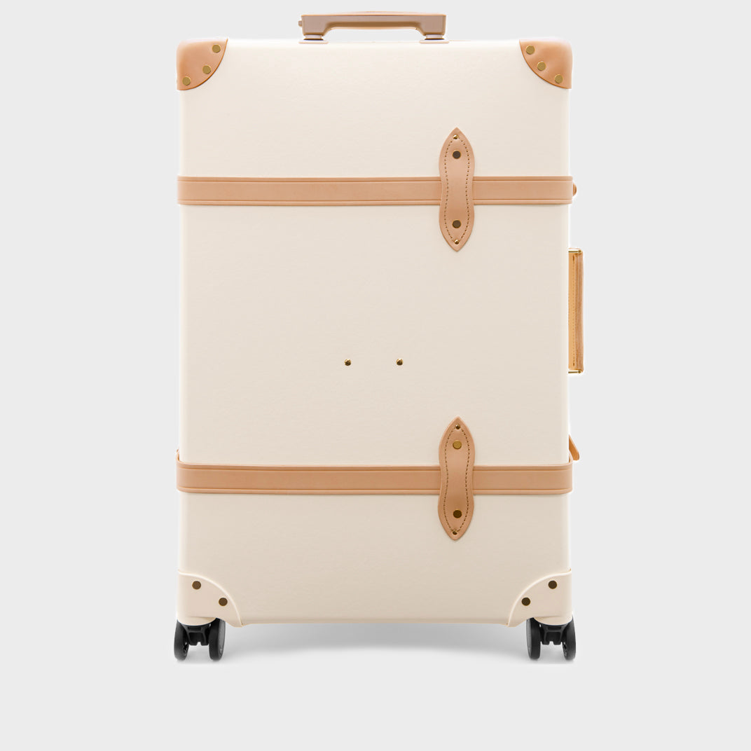 Safari XL Trunk in Ivory with Natural