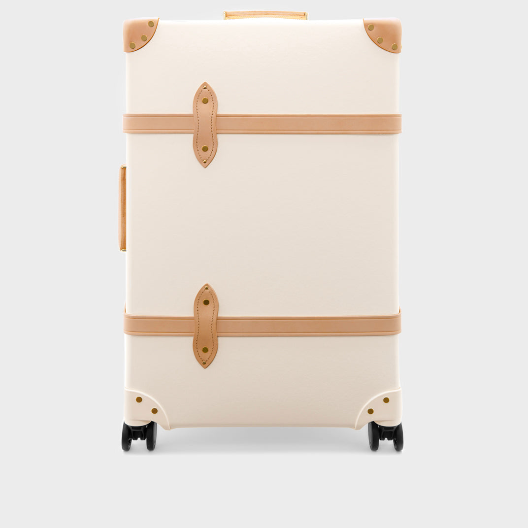 Safari XL Trunk in Ivory with Natural