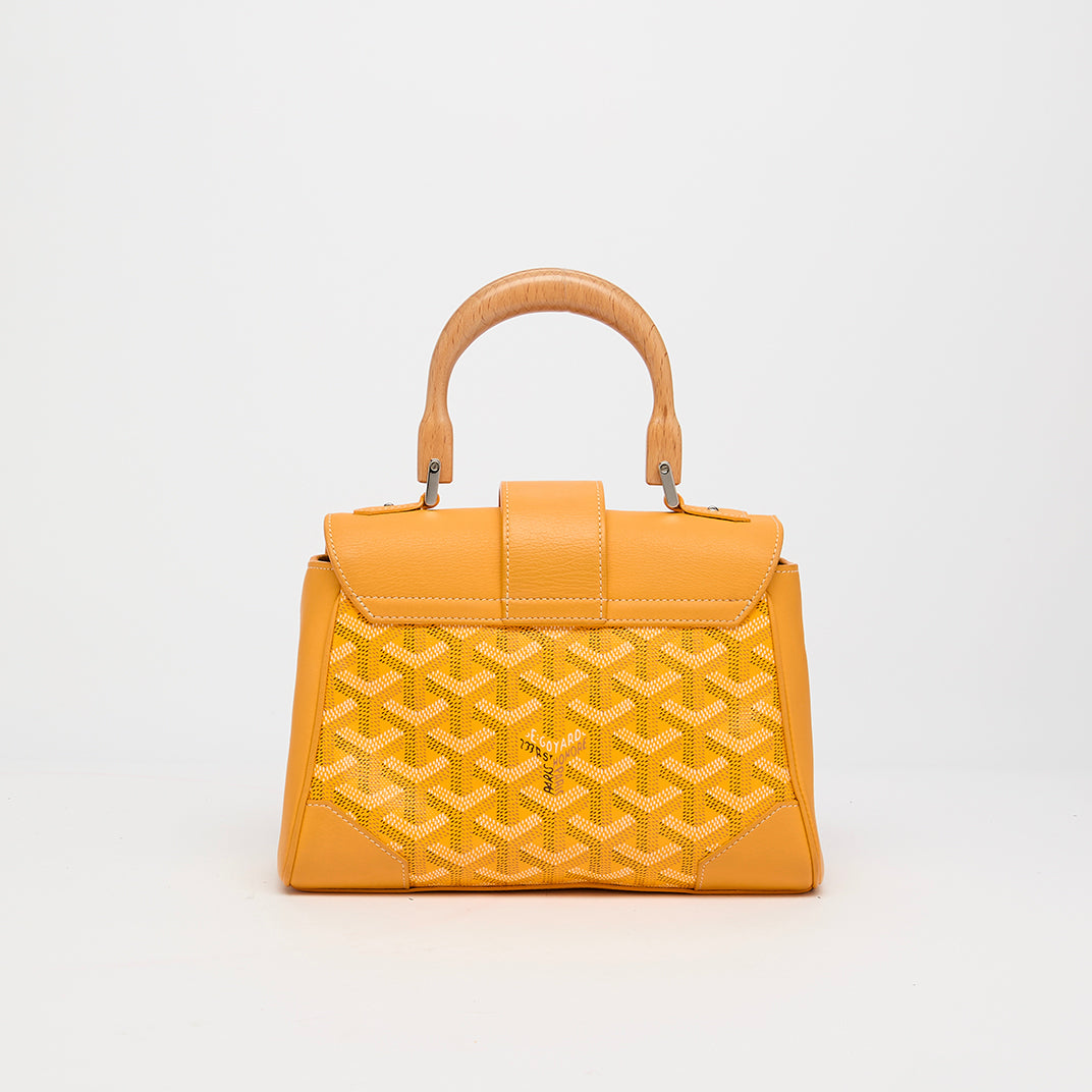 Saïgon Souple Mini Bag in Yellow