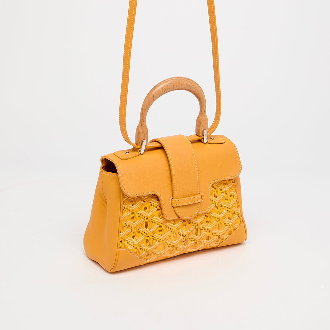 Saïgon Souple Mini Bag in Yellow