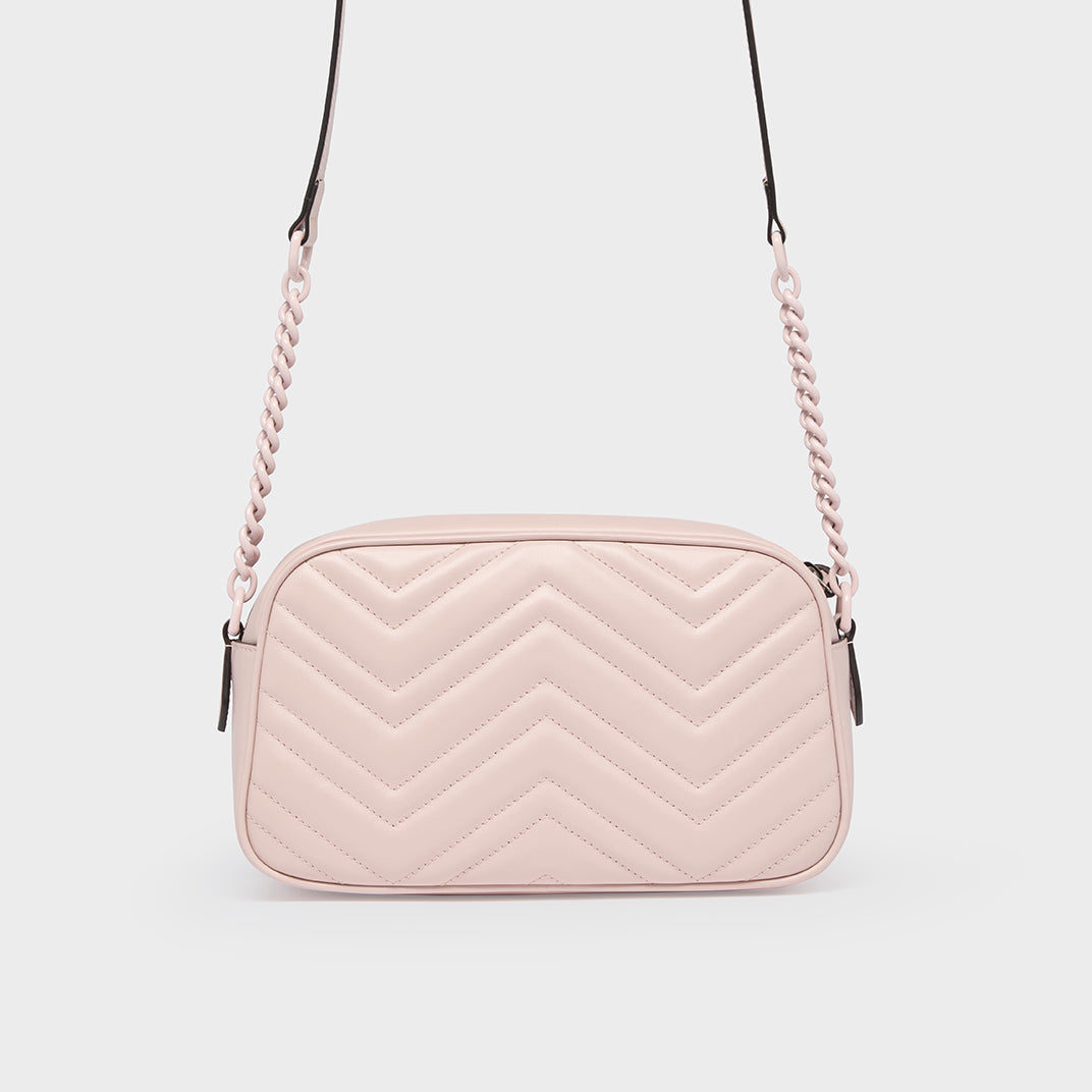 GG Marmont Small Shoulder Bag in Light Pink