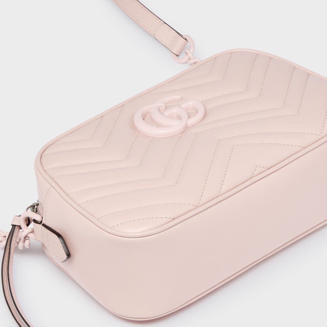 GG Marmont Small Shoulder Bag in Light Pink