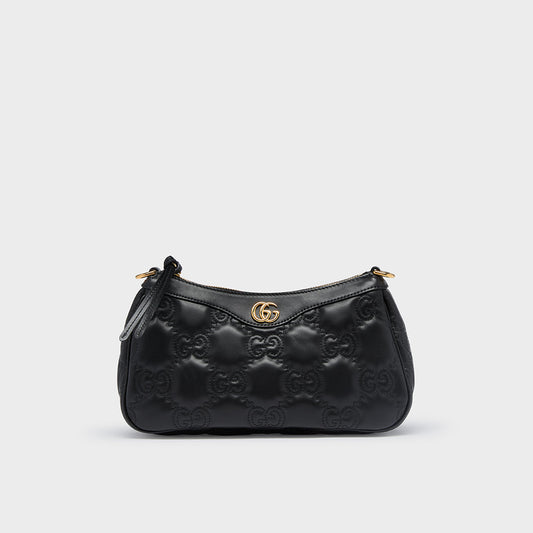 GG Matelassé Handbag in Black