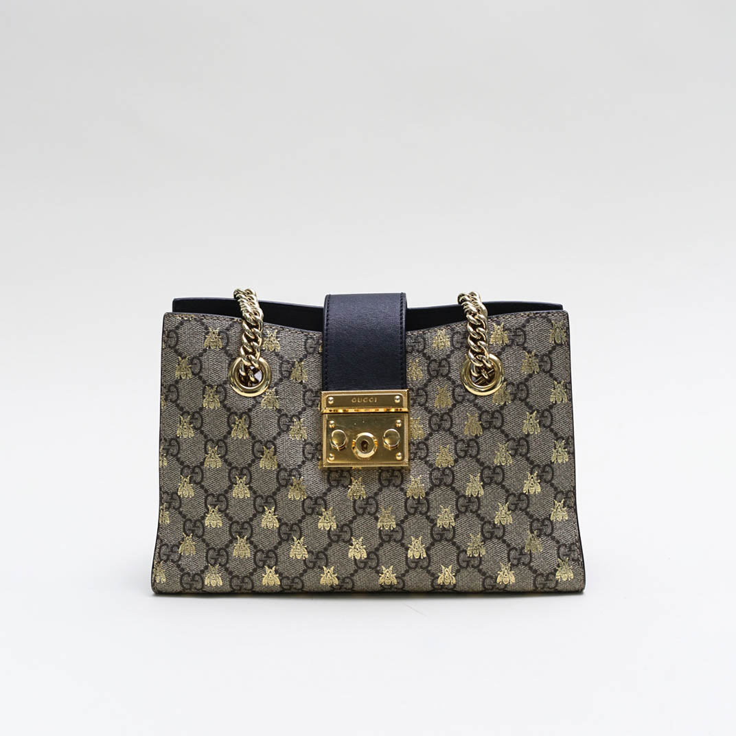 Gucci bee shoulder bag new arrivals