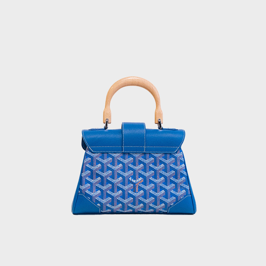 Saïgon Souple Mini Bag in Blue