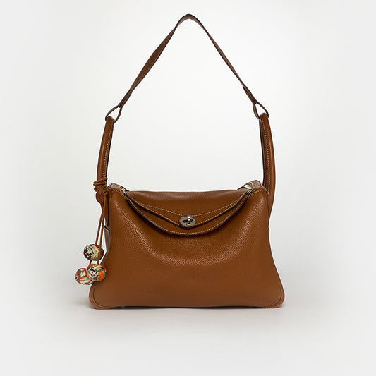 Lindy 30 Bag in Brown Taurillon Clemence Leather 2007