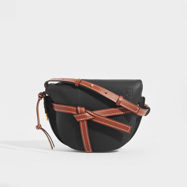 Black Loewe Gate Satchel – Designer Revival