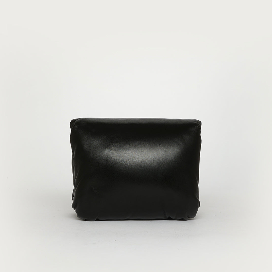 Small Puffer Goya Bag in Black