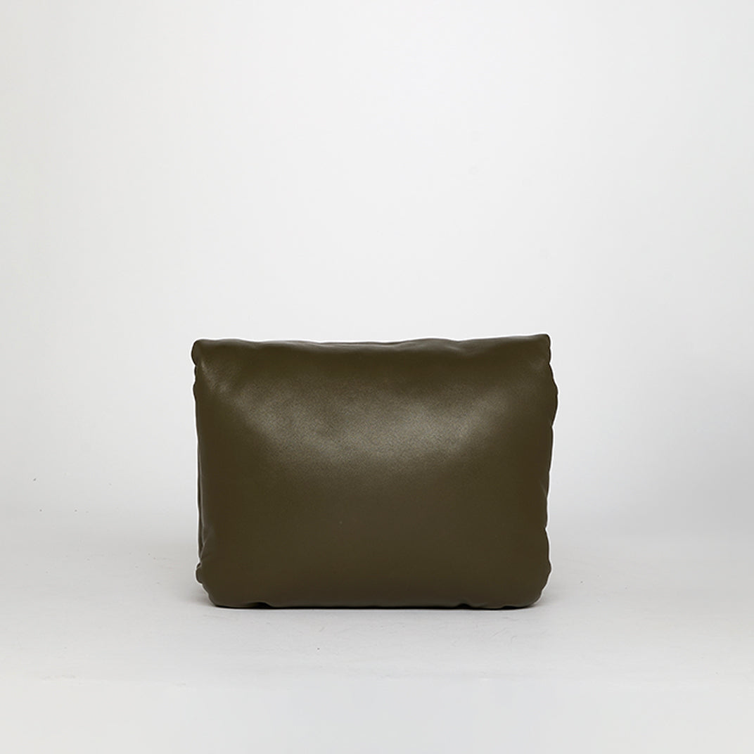 Small Puffer Goya Bag in Khaki