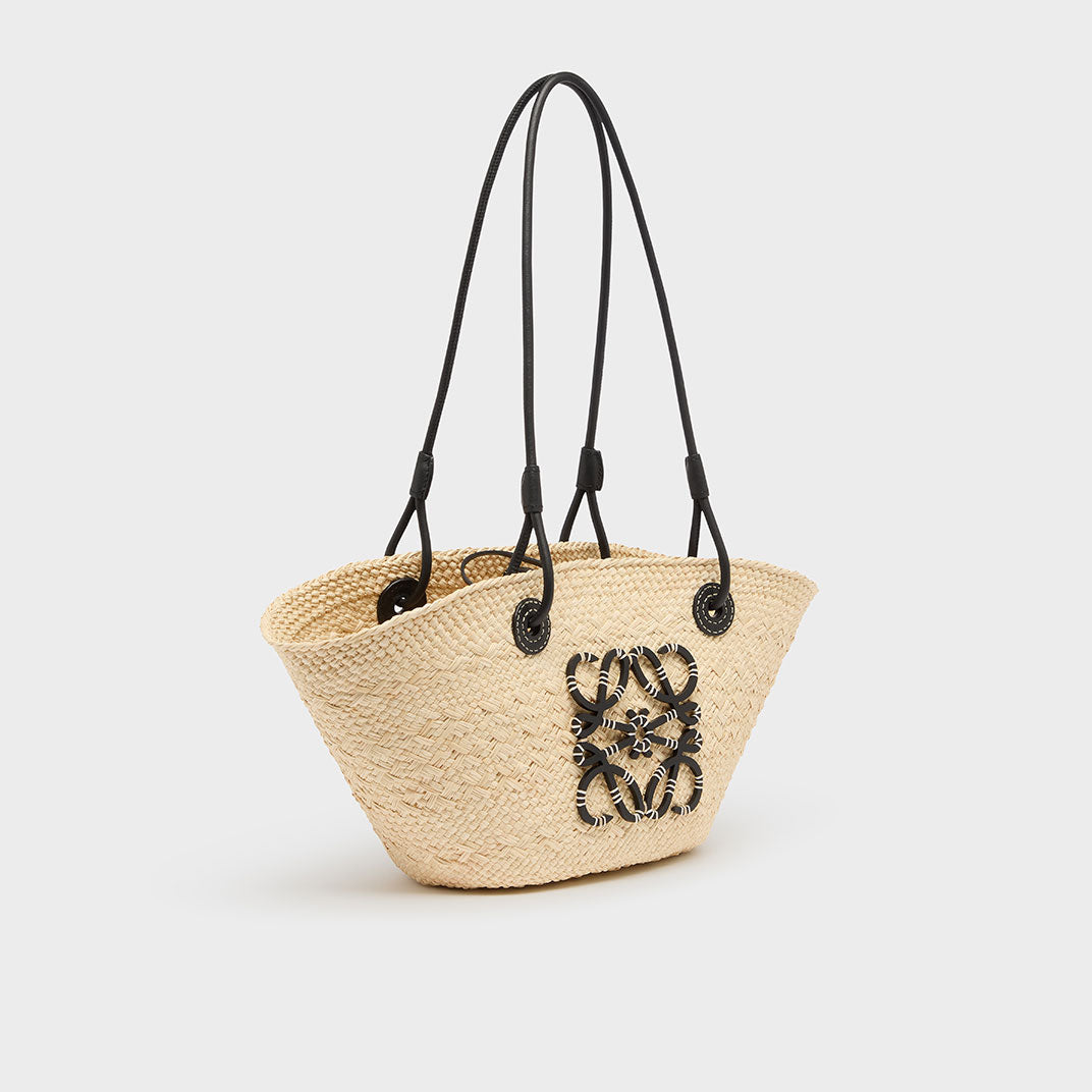 X Paula's Ibiza Small Anagram Basket Bag