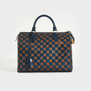 Louis Vuitton Sequins Speedy 30 Damier Pailletes Infini Ebene Bag