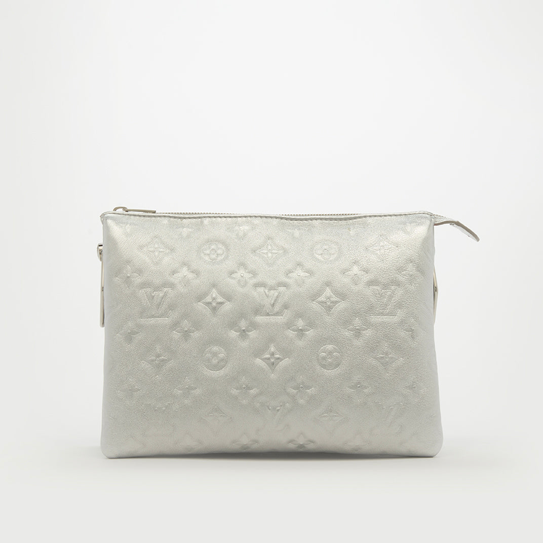 Monogram Coussin PM in Silver