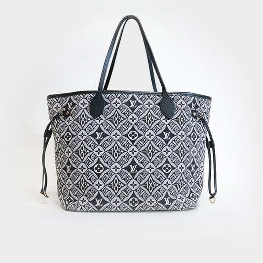 Monogram Jacquard Since 1854 Neverfull MM Tote Bag