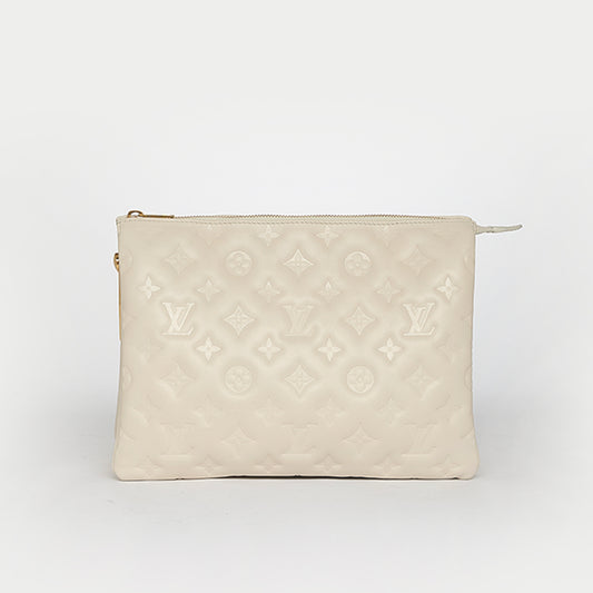 Monogram Coussin PM in White